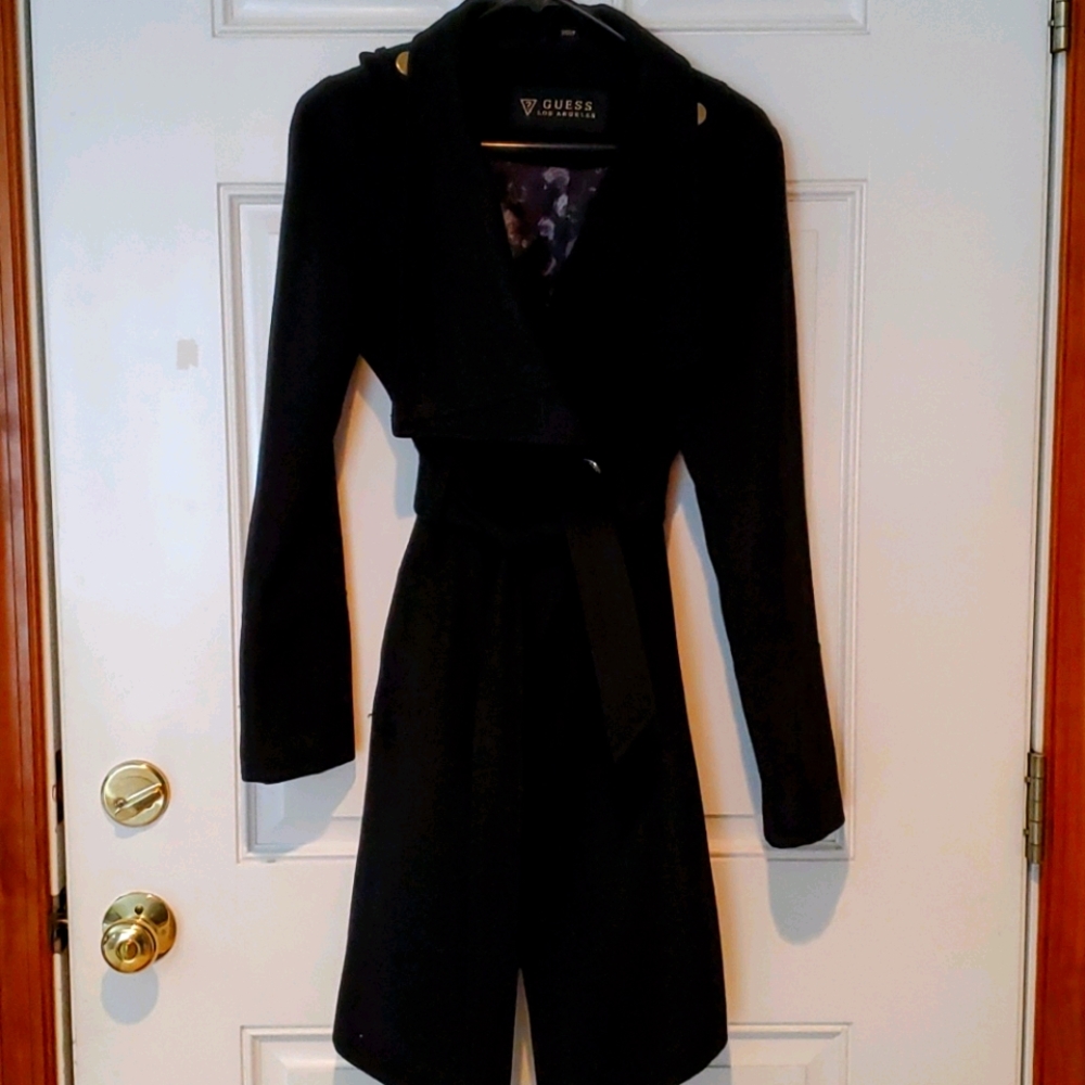 Guess 3 quarter length coat.